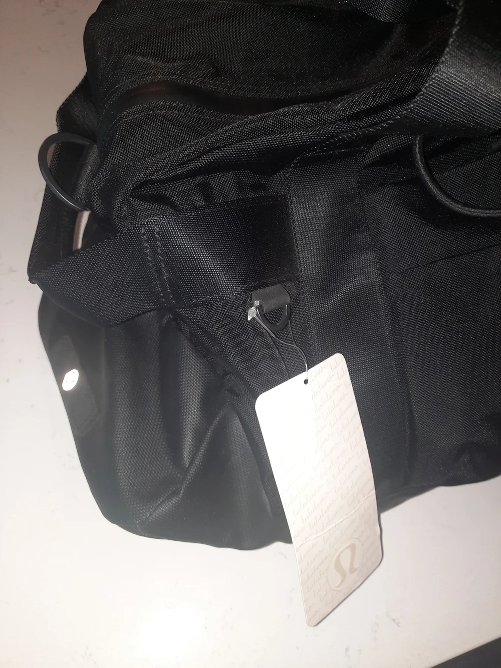 NWT lululemon athletica Black Men's Duffel Workout Bag